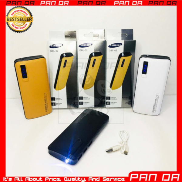 Jual Samsung Power Bank GBL-02 20000MAH 3 USB PORT Powerbank Diskon