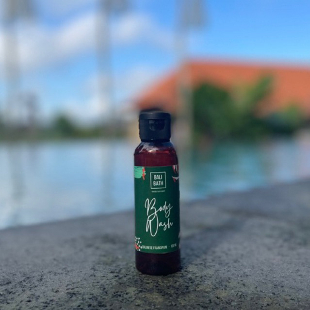 Bali Bath BPOM Body Shower Travel Size Sabun Mandi 100ML - Wangi Aromaterapi Balinese Frangipani/Bun