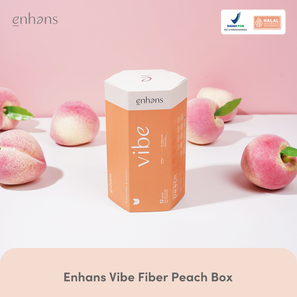 

Enhans Vibe Fiber Peach Box