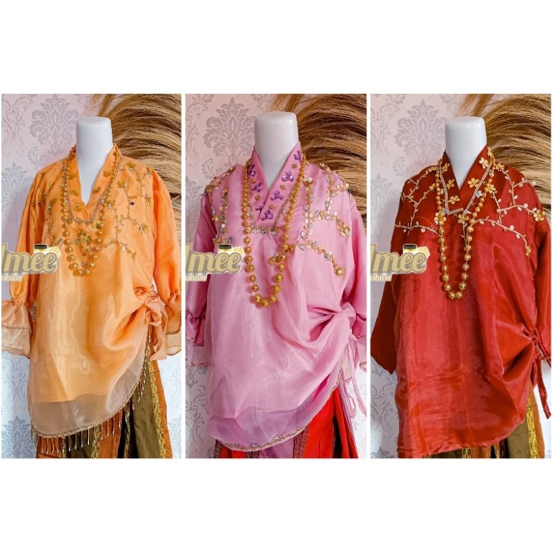 Baju bodo modern organza payet