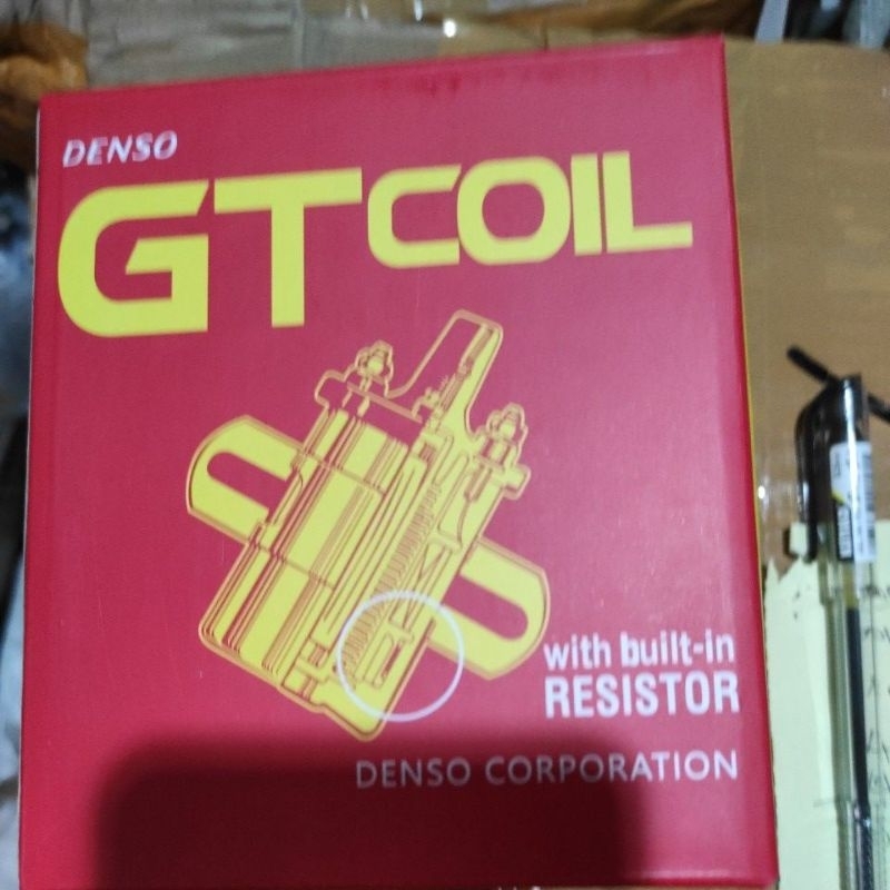 coil ignition assy 5k/7k kijang / coil botol kijang dalam (denso)