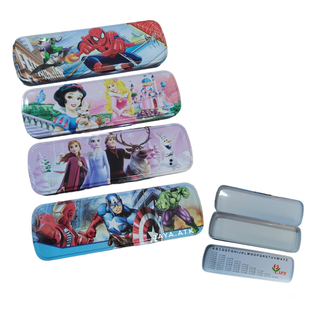 

Tempat Pensil Kaleng 2 Susun Unicorn KARAKTER ANAK KOTAK PENSIL KALENG SOUVENIR KADO