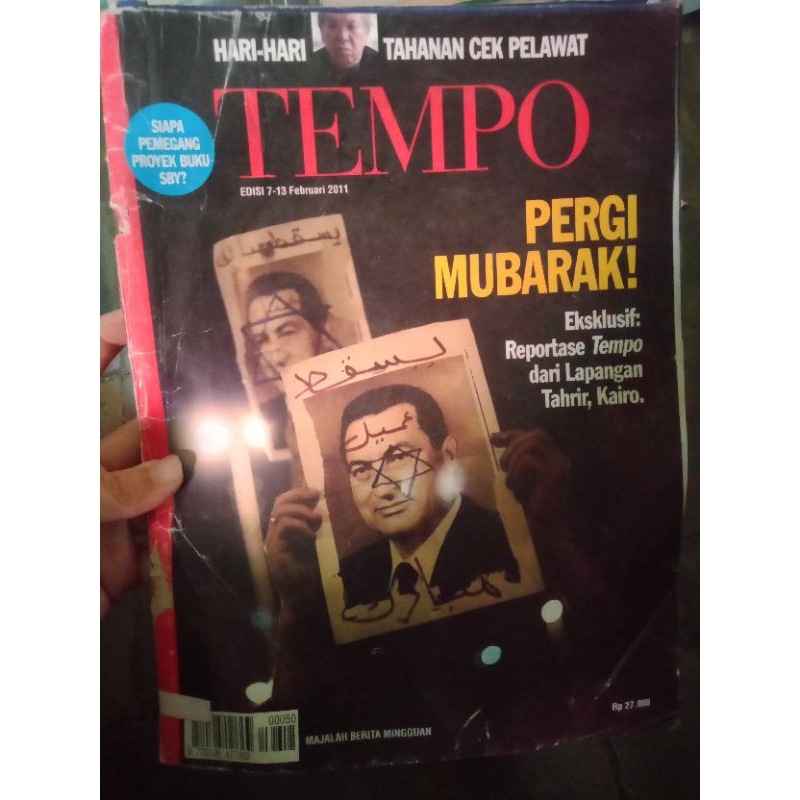 Majalah TEMPO Hari-hari Tahanan Cek Pelawat, Pergi Mubarak Eksklusif: Reportase Tempo dari Lapangan 