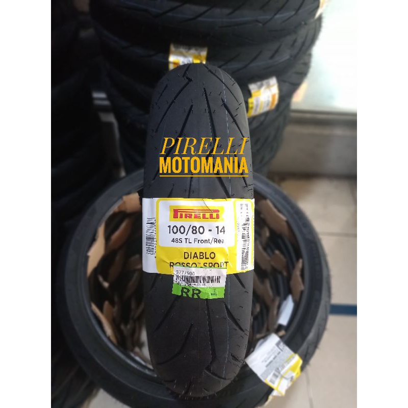Ban Pirelli Diablo Rosso Sport 100/80-14
