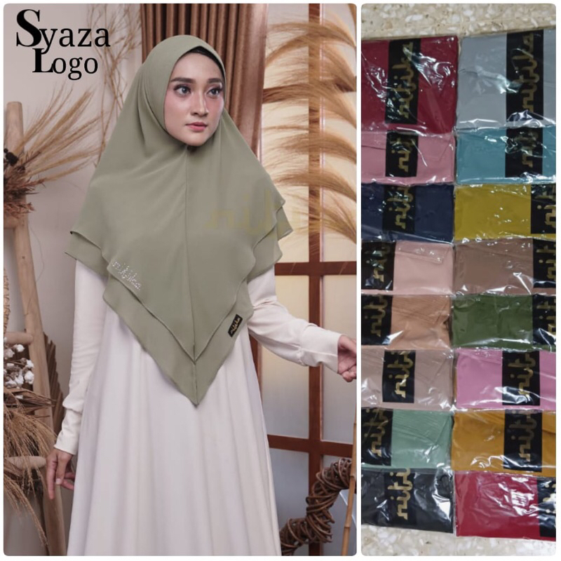 Khimar Syaza Logo by Nitika