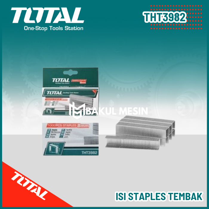 

TOTAL THT3982 isi staples tembak 8mm