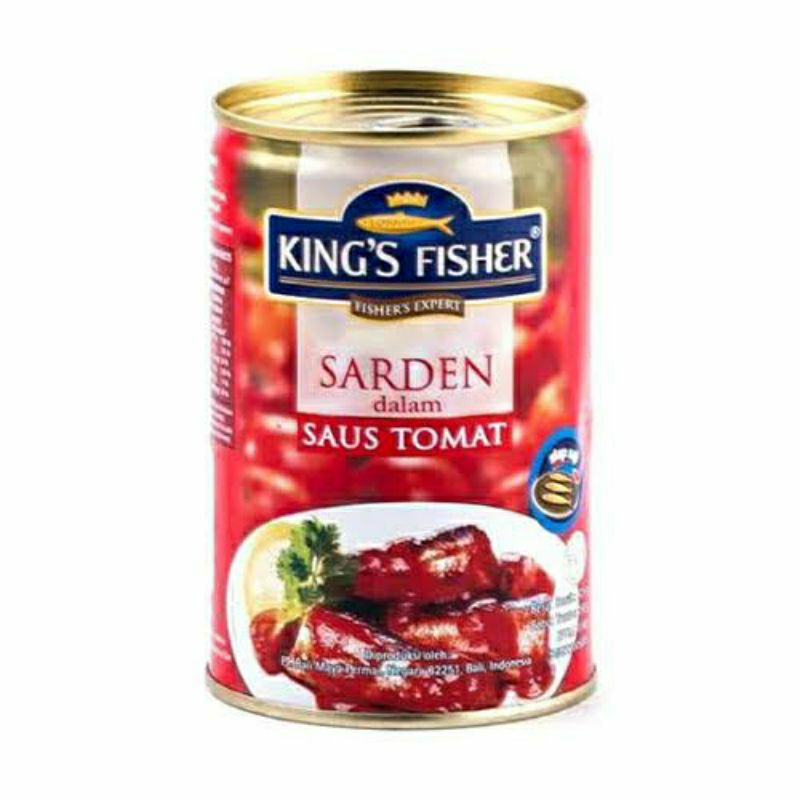 

King Fisher Sarden Saus Tomat 155 gr