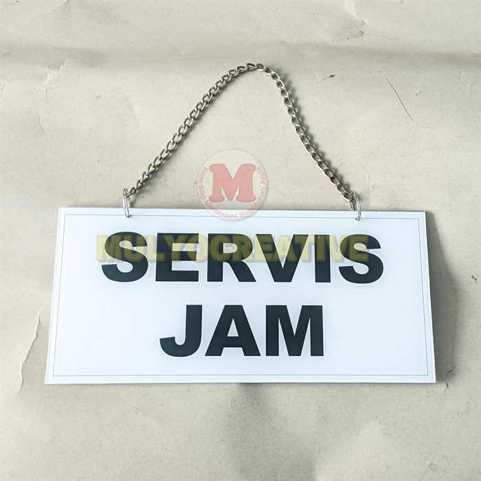 

Papan Akrilik Servis Jam Papan Akrilik Custom Papan Tulisan Servis Jam