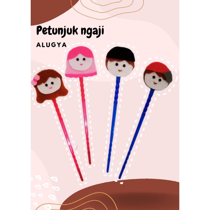 

Petunjuk Ngaji/ Kalam/ Tuding Ngaji karakter flanel / custom