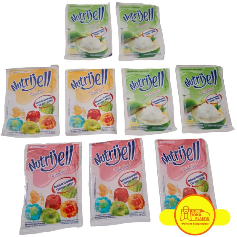 

JELLY NUTRIJEL 10 GR | JELLY BUBUK | SERBUK JELLY | NUTRIJELL JELLY POWDER 10 GR MURAH
