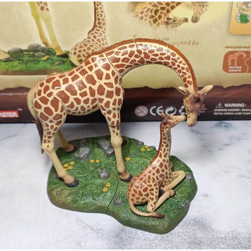 Animal Diorama 4D Puzzle 4D master puzzle seri jerapah