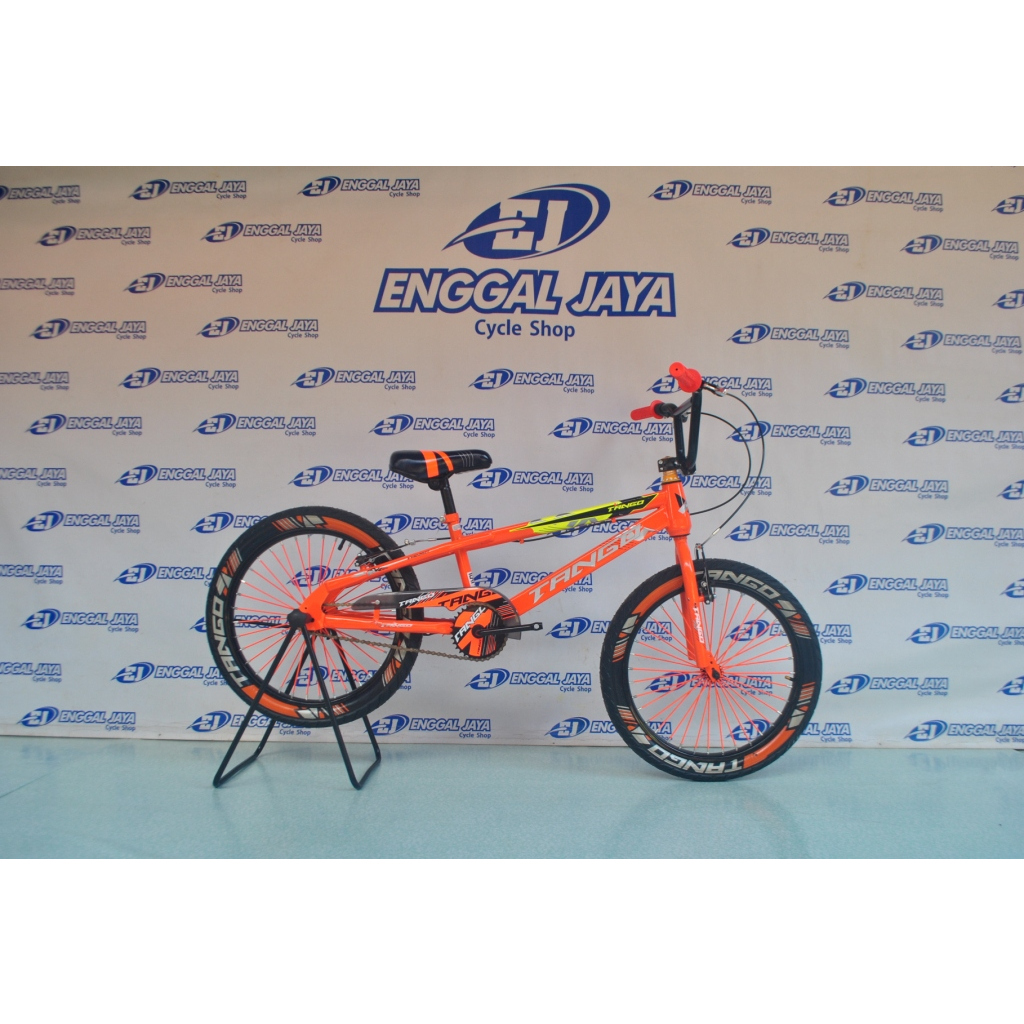 Sepeda Anak BMX Tango Tank 20 Inch Ban Besar Jumbo Besi tebal Kuat Not Genio