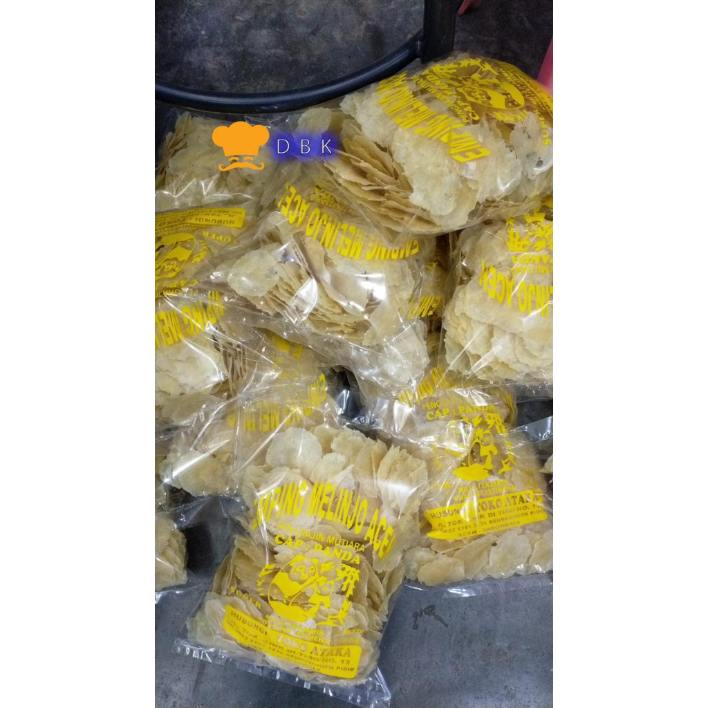 

Emping Melinjo Aceh Mentah Cap Panda 250 gr (Kualitas Bagus)
