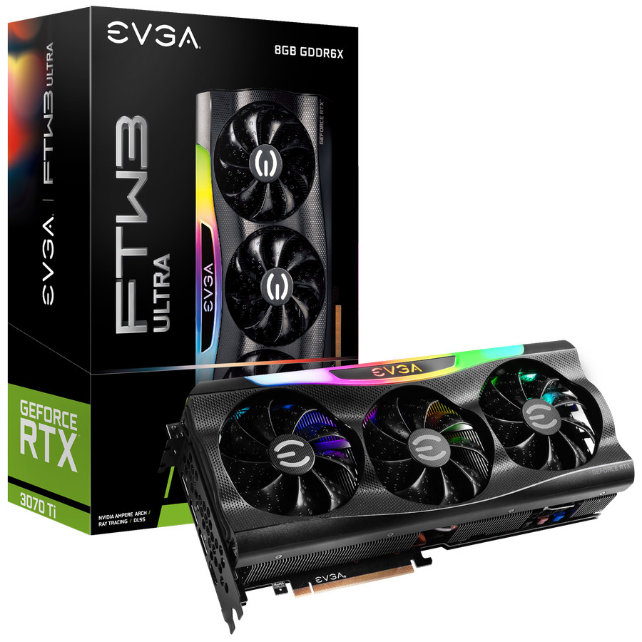 EVGA RTX 3070Ti / RTX 3070TI FTW3 Ultra 8GB GDDR6X