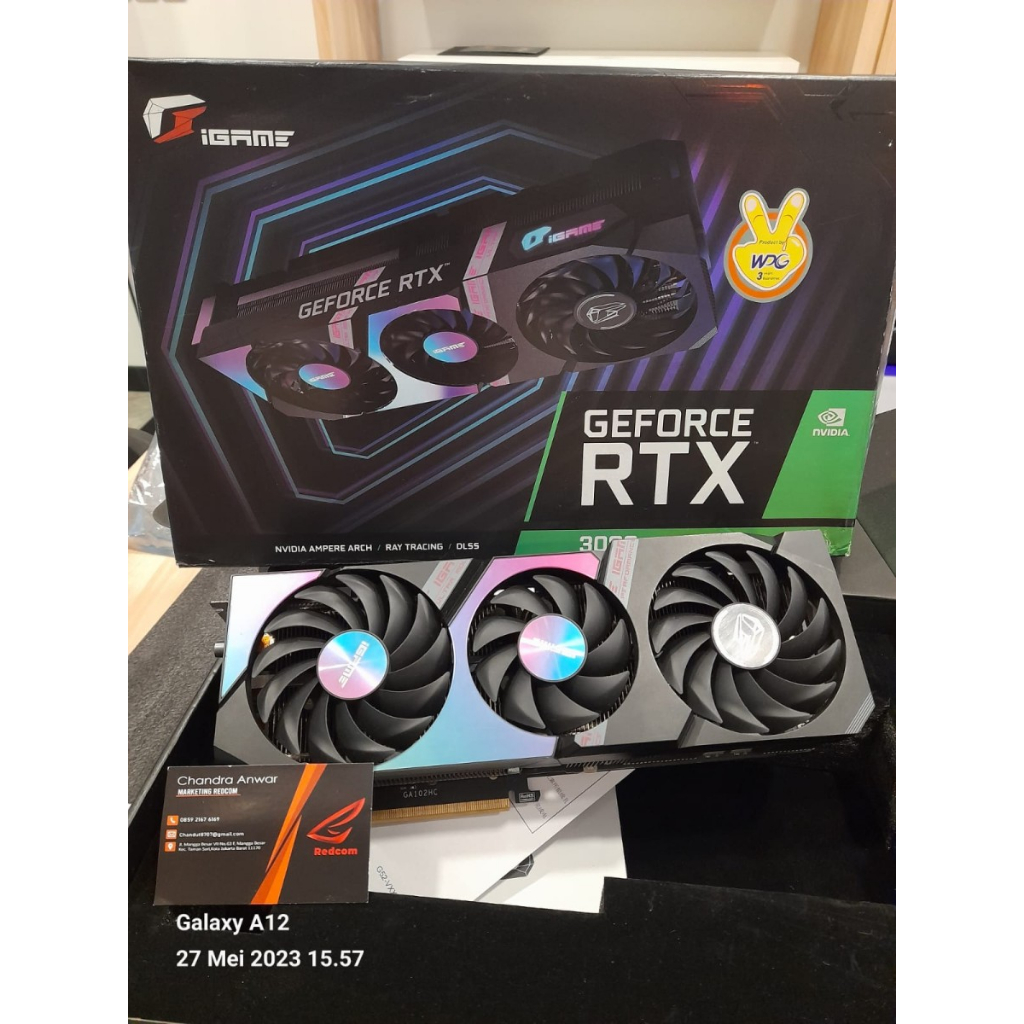 VGA Colorful iGame GeForce RTX 3080 / RTX3080 Ultra OC 10GB