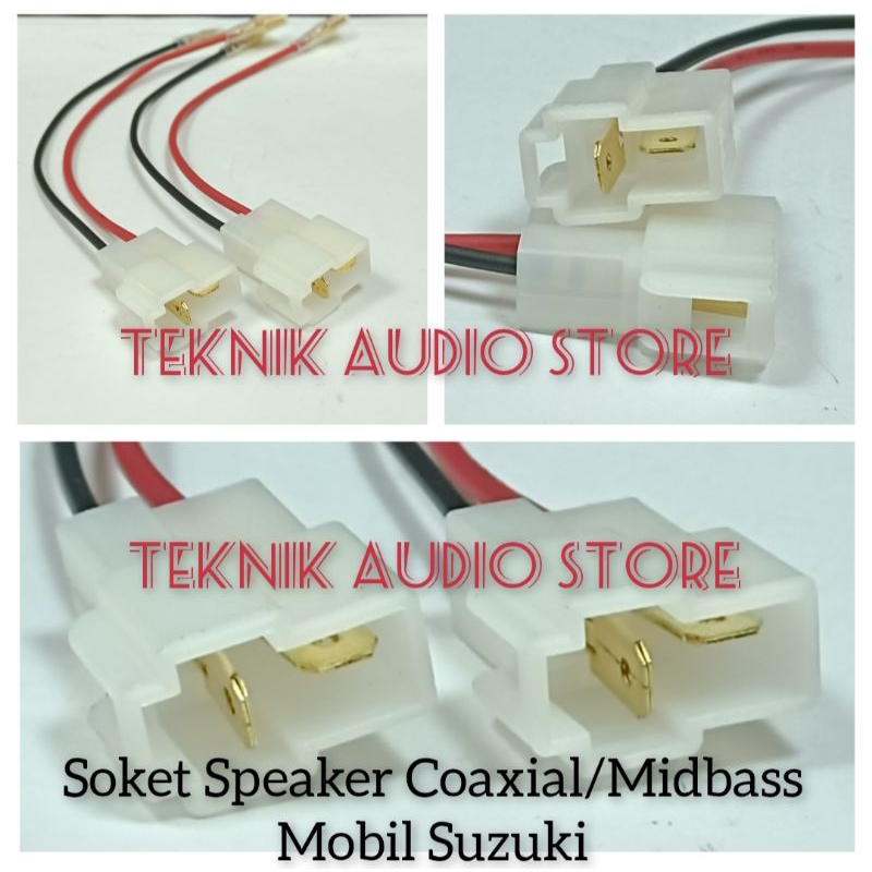 Soket Speaker PNP Coaxial Dan Midbass Mobil Suzuki