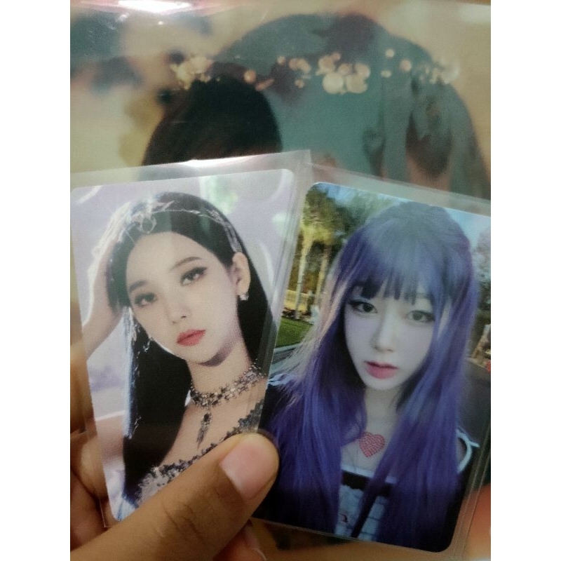 (booked) giselle aespa zine spicy photocard