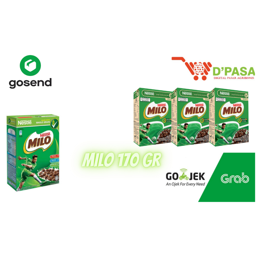 

KIRIM INSTAN NESTLE SEREAL MILO BALL 170gr