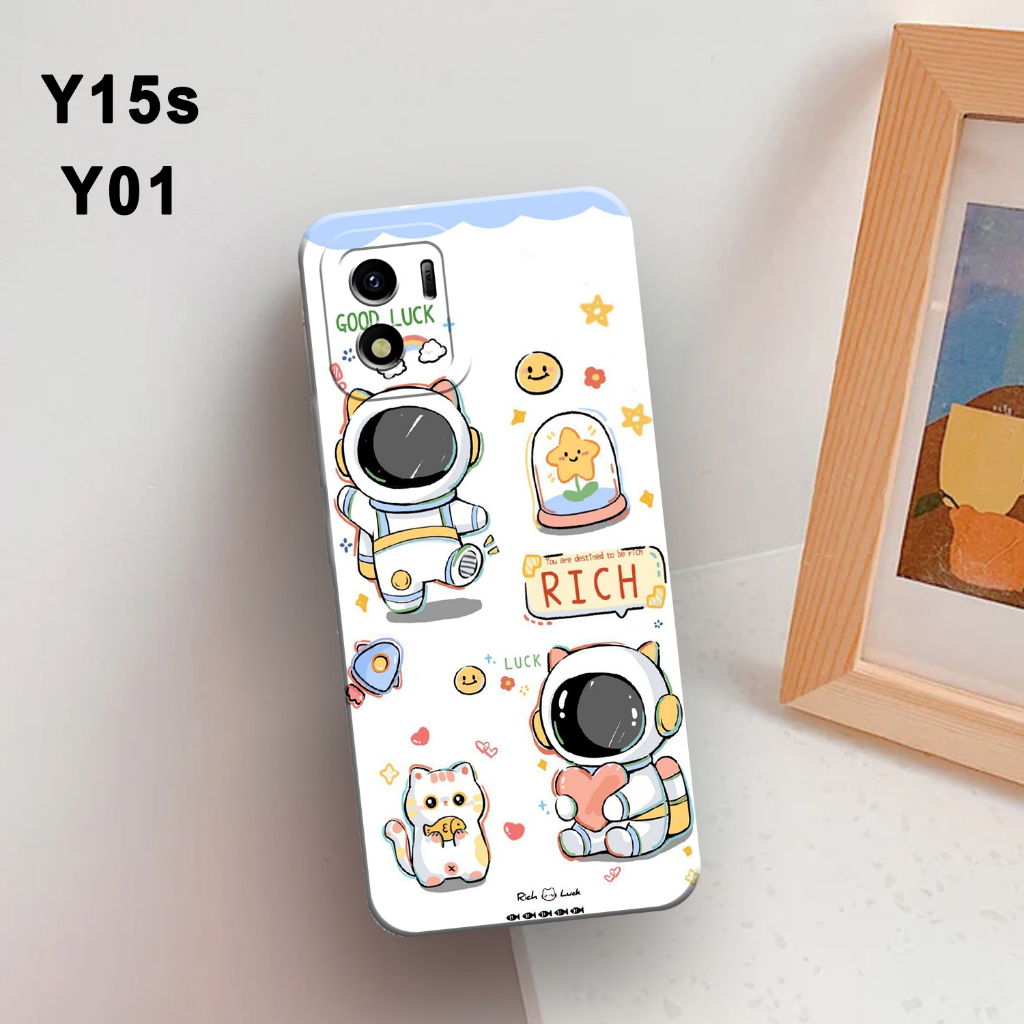 Case Hp - Vivo Y15s - Vivo Y01 - Casing Hp - Vivo Y15s - Vivo Y01 - External_acc - Fashion Case Astr