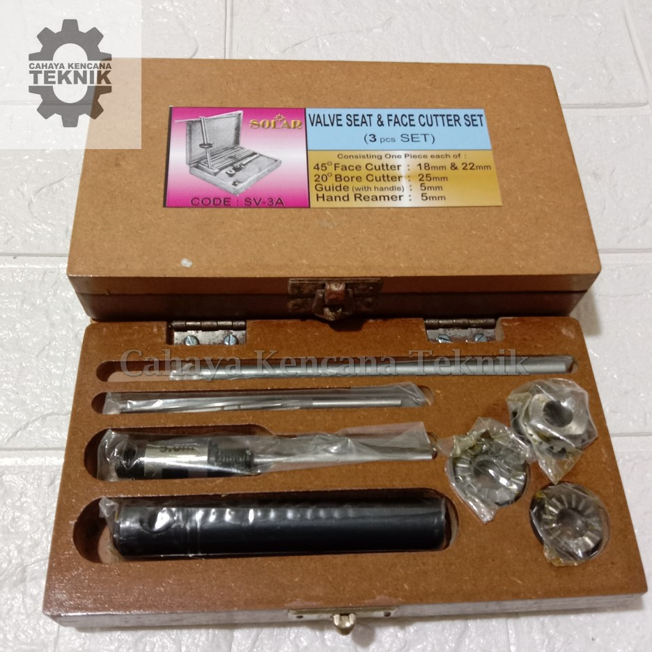 Cutter Valve seat isi 3 pcs sting clep motor dan mobil 3 pcs