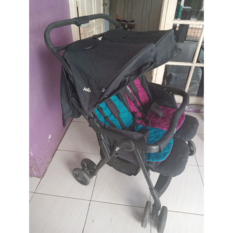 STROLLER JOIE AIRE TWIN, STROLLER BAYI KEMBAR, PRELOVED STROLLER BAYI KEMBAR JOIE