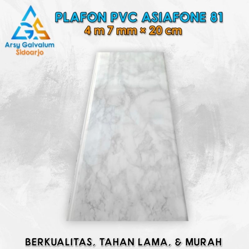 PVC Plafon atap baja ringan anti rayap