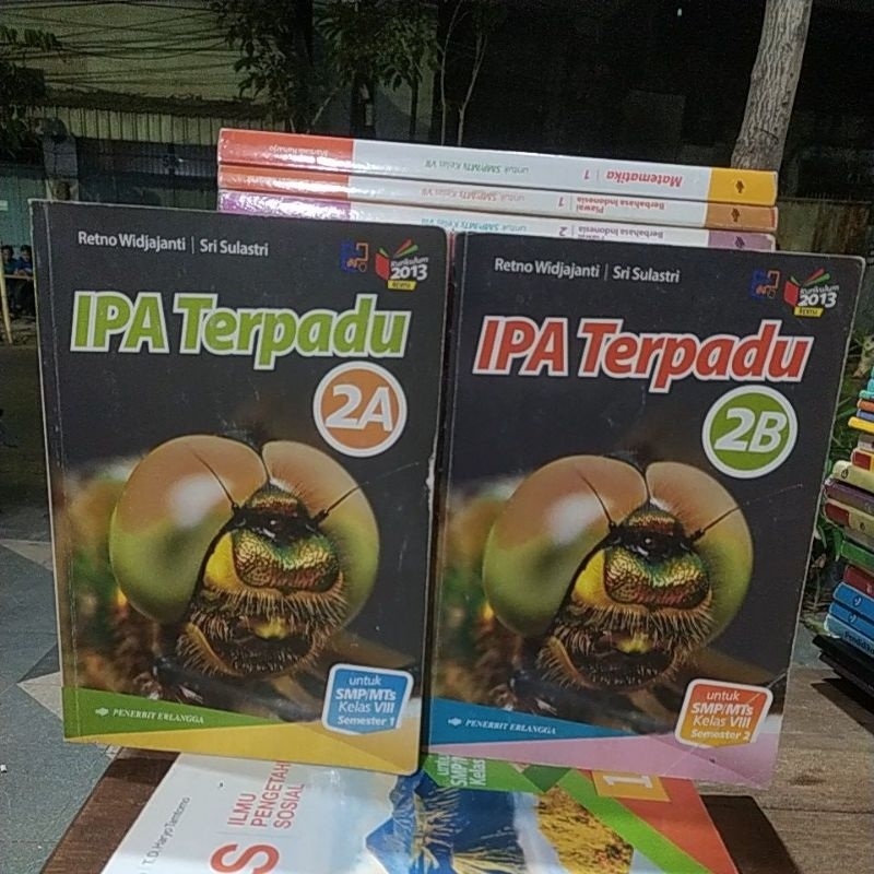 Buku IPA TERPADU 2A 2B untuk SMP kelas 2 (original)
