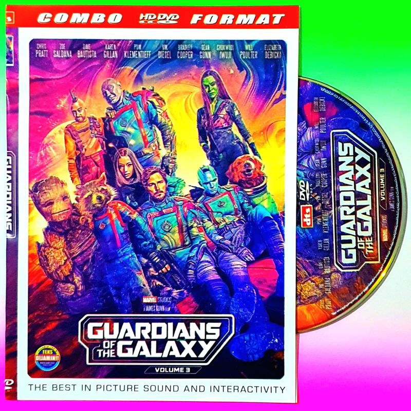DVD GUARDIANS OF THE GALAXY 3