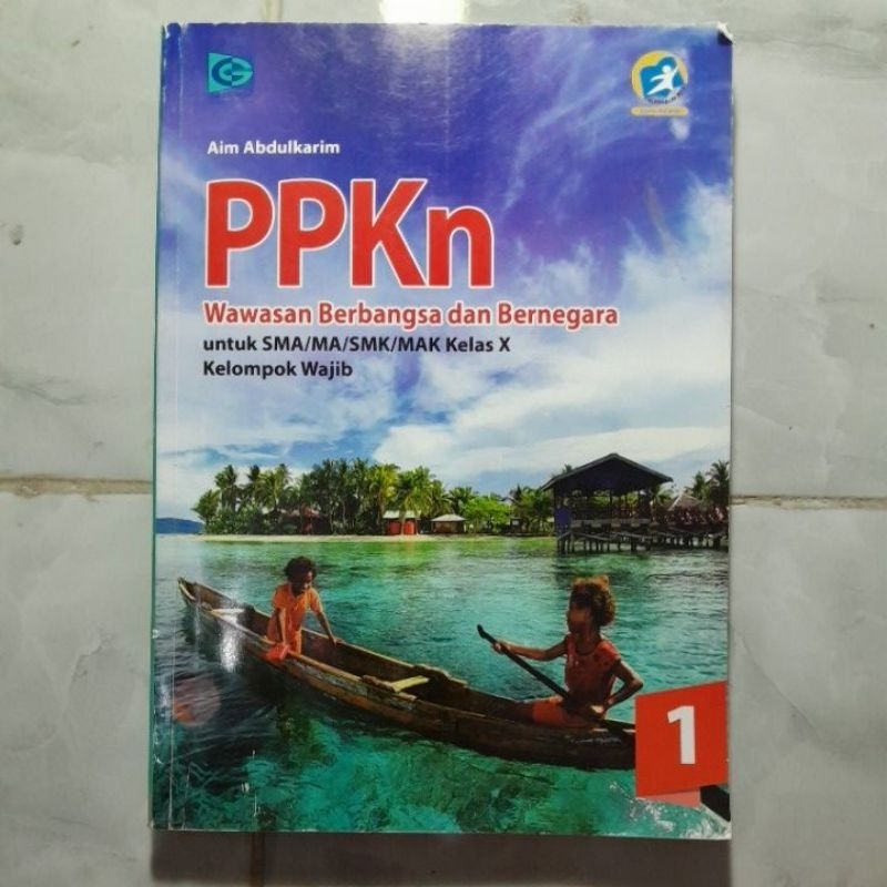 Buku paket PPKN WAWASAN BERBANGSA DAN BERNEGARA kelas 10 penerbit Grafindo