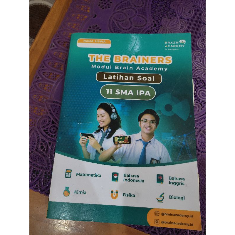 BUKU PRELOVED THE BRAINERS SMA IPA LATIHAN SOAL KELAS 11