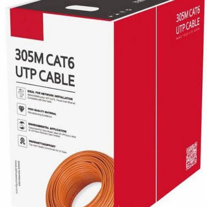 Kabel LAN cat6 dahua kabel utp cat6 dahua 305m