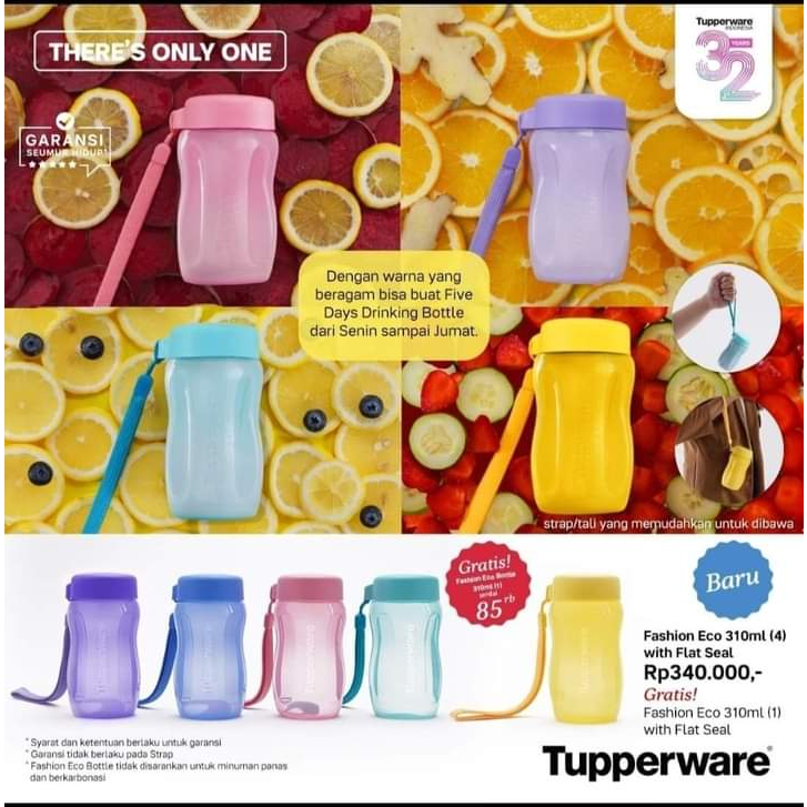 ECO BOGEL 310ML BOTOL TUPPERWARE