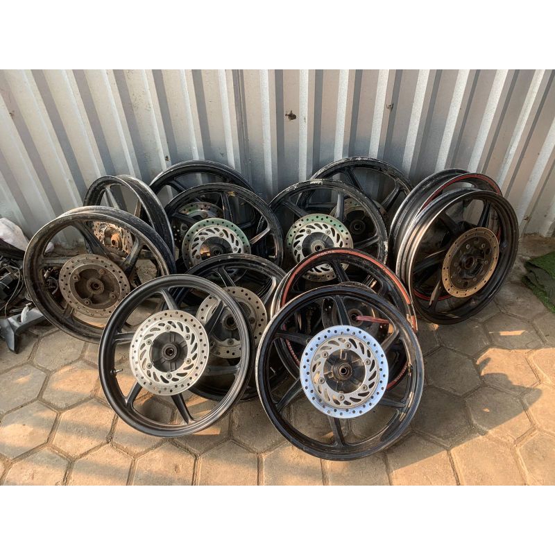 velg fullset megapro new/mono karbu