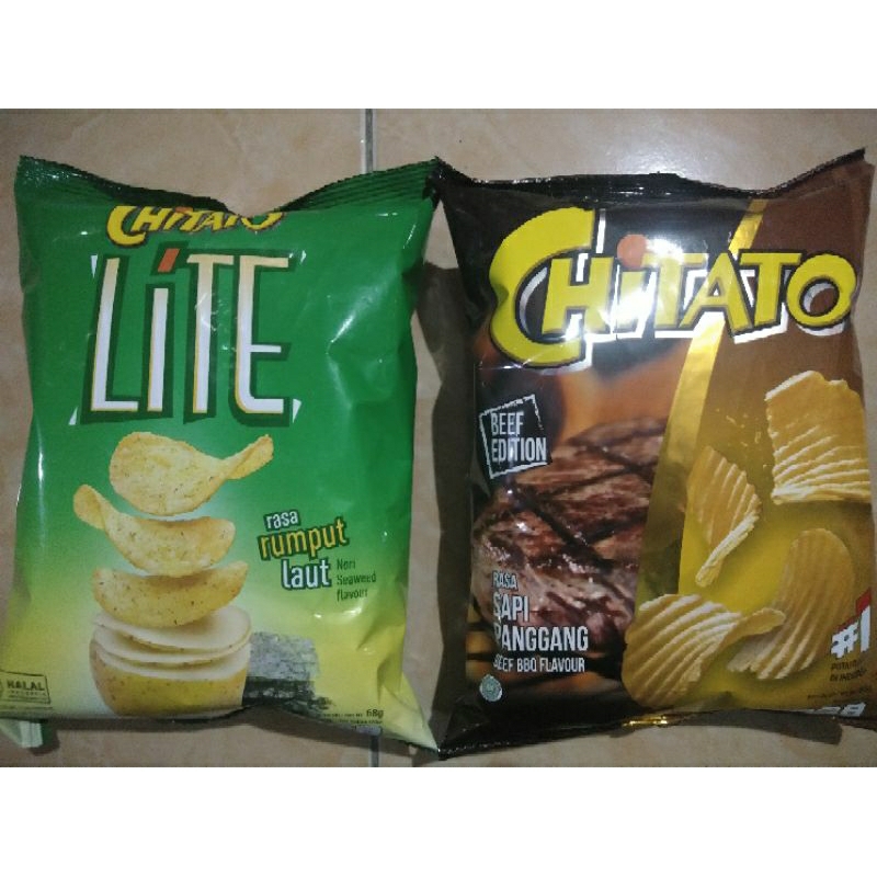 

chitato lite 68g/ chitato Sapi panggang/ chitato/ jajan citato / ciki