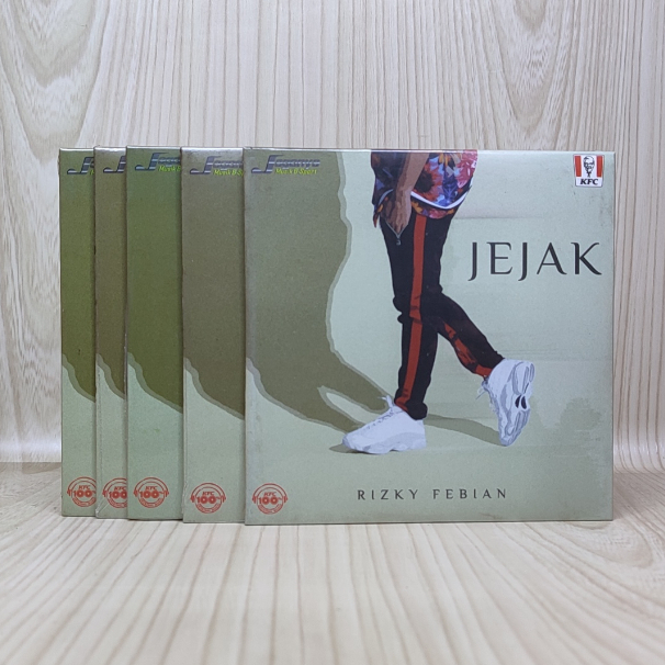 CD RIZKY FEBIAN - JEJAK ORIGINAL SEGEL