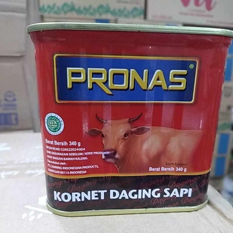 

pronas kornet daging sapi 340gr