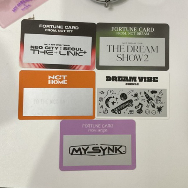 Fortune Scratch NCT & Aespa