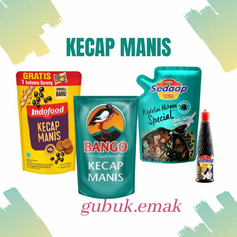 

KECAP MANIS (Khusus Promo Voucher Shopee Live 50%)