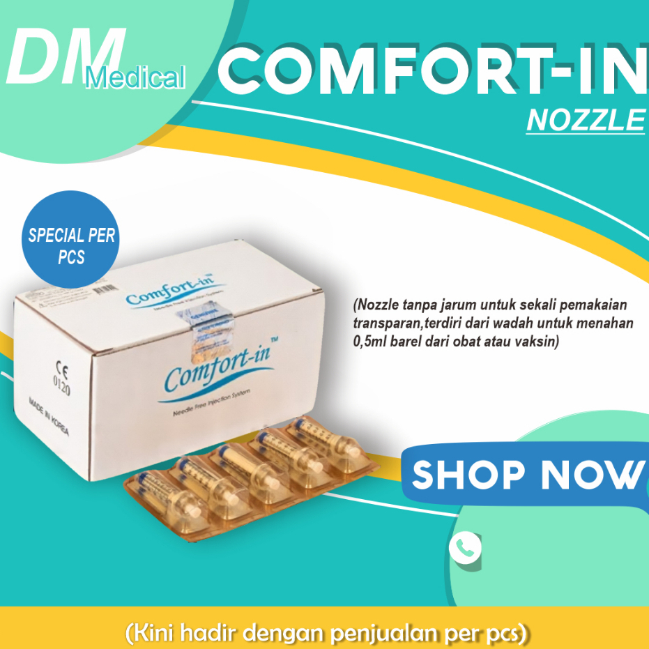 Nozzle Comfort In 0,5ml (PERBIJI)Untuk Thesera ANS Jet KN Jet Rambo