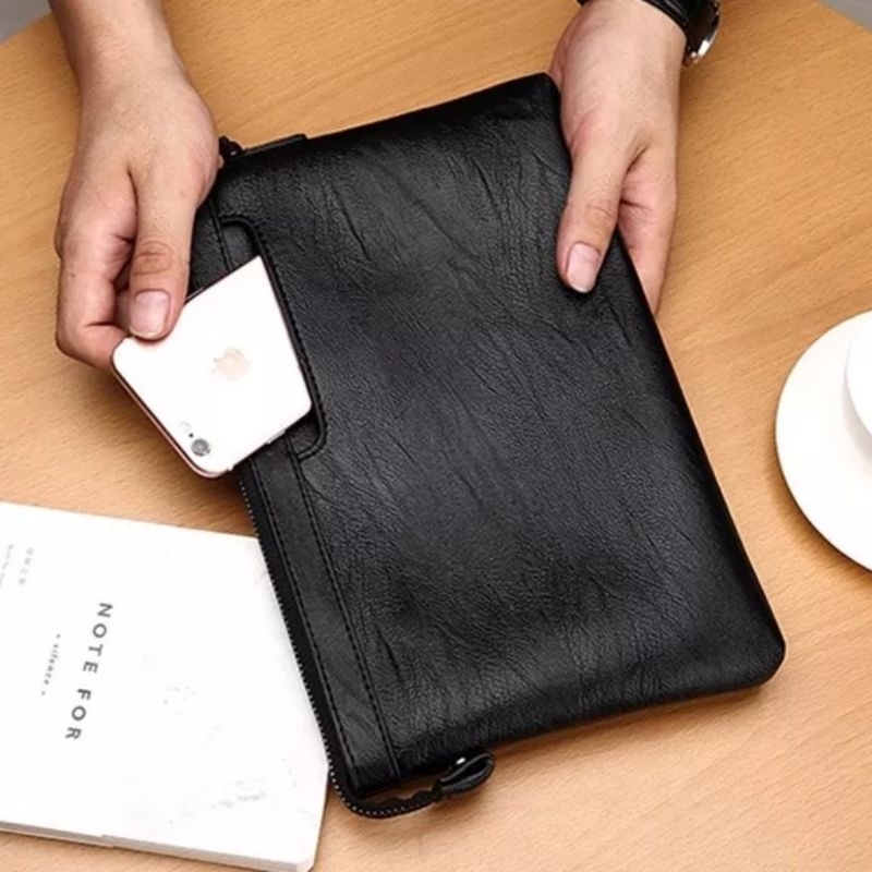 Hot Deals Business Tas Clutch Dompet Tas Genggam Pria Wanita Clutch Roxy