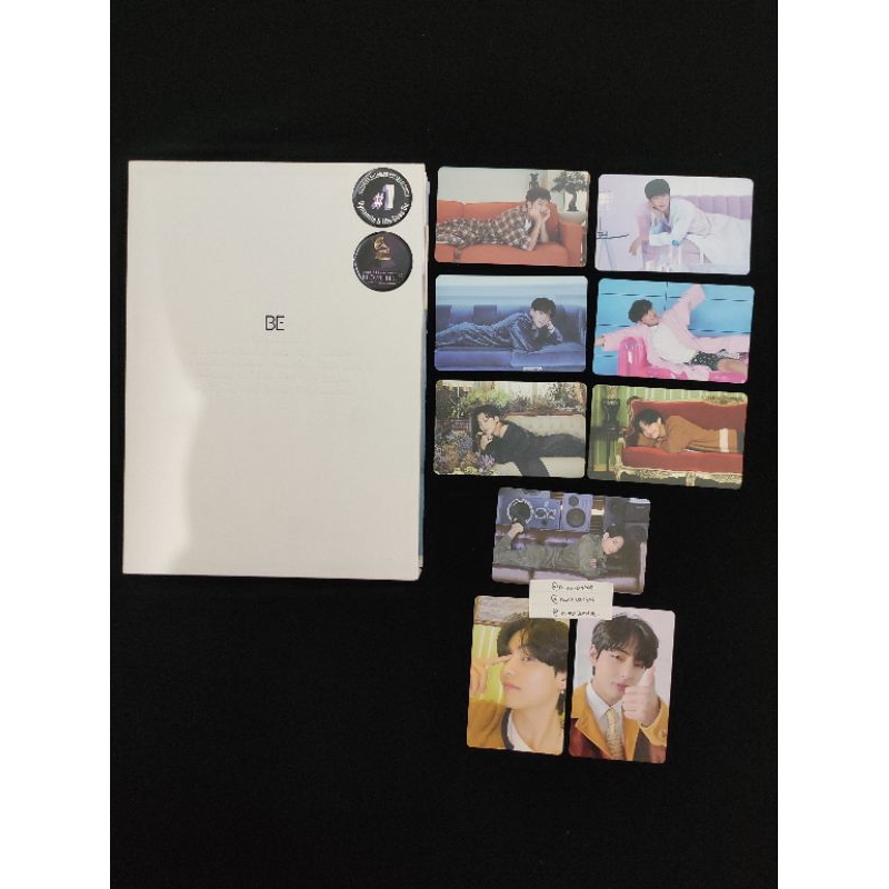 [ READY STOCK ] OFFICIAL UNSEALED ALBUM BTS BE ESSENTIAL PHOTO CARD TAEHYUNG V SET
