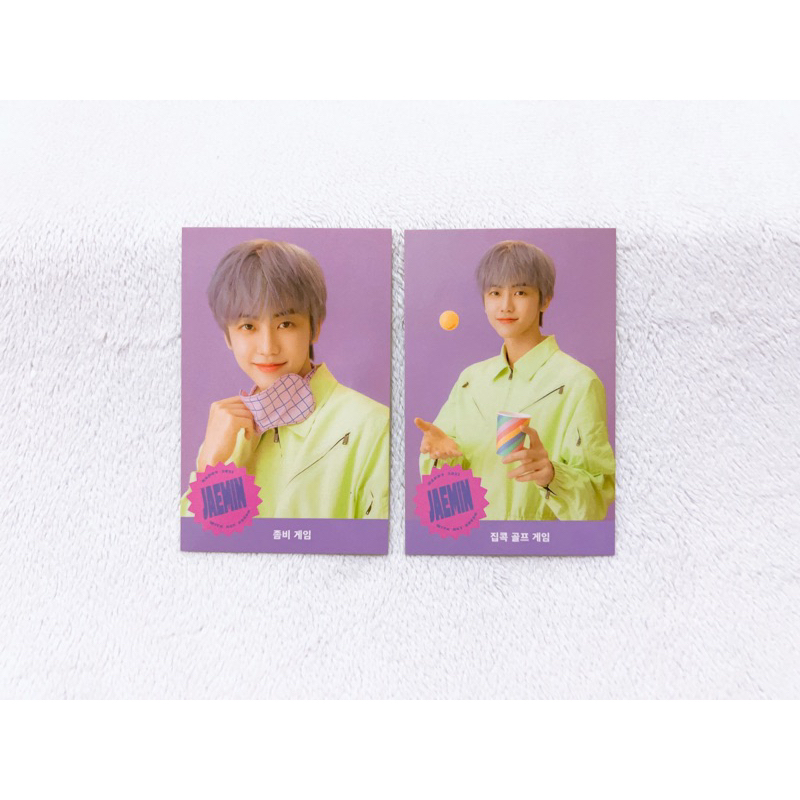 Jaemin Game Card SG21 Season’s Greetings Photocard PC NCT Dream