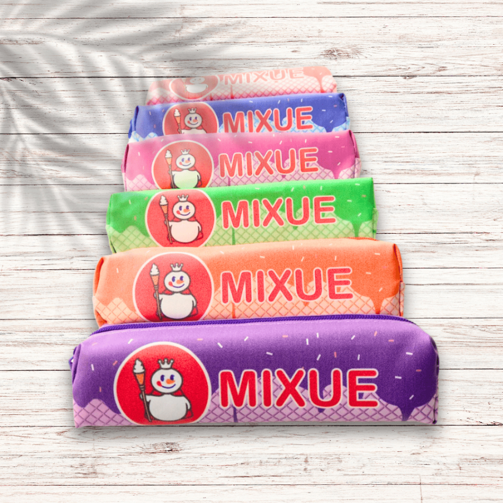 

Kotak Pensil Tempat Pensil Gambar Mixue Motif Lucu