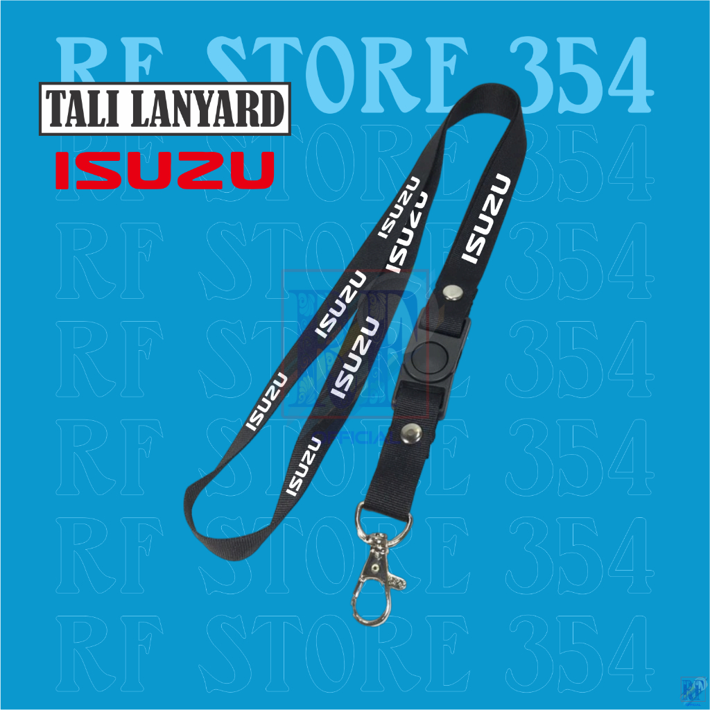 

TALI LANYARD ISUZU | TALI GANTUNGAN HP NAME TAGE MEREK ISUZU ID CARD / TALI LEHER | GANTUNGAN KUNCI