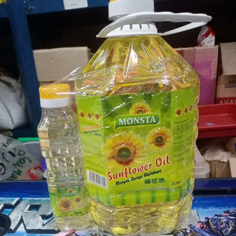 

Minyak Bunga Matahari/Minyak Matahari/sunflower oil/minyak monsta