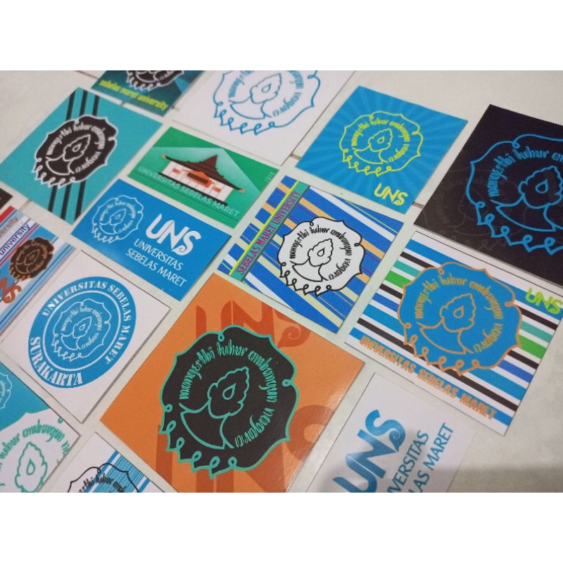 STIKER UNS SURAKARTA - Aksesoris Universitas Sebelas Maret SALE