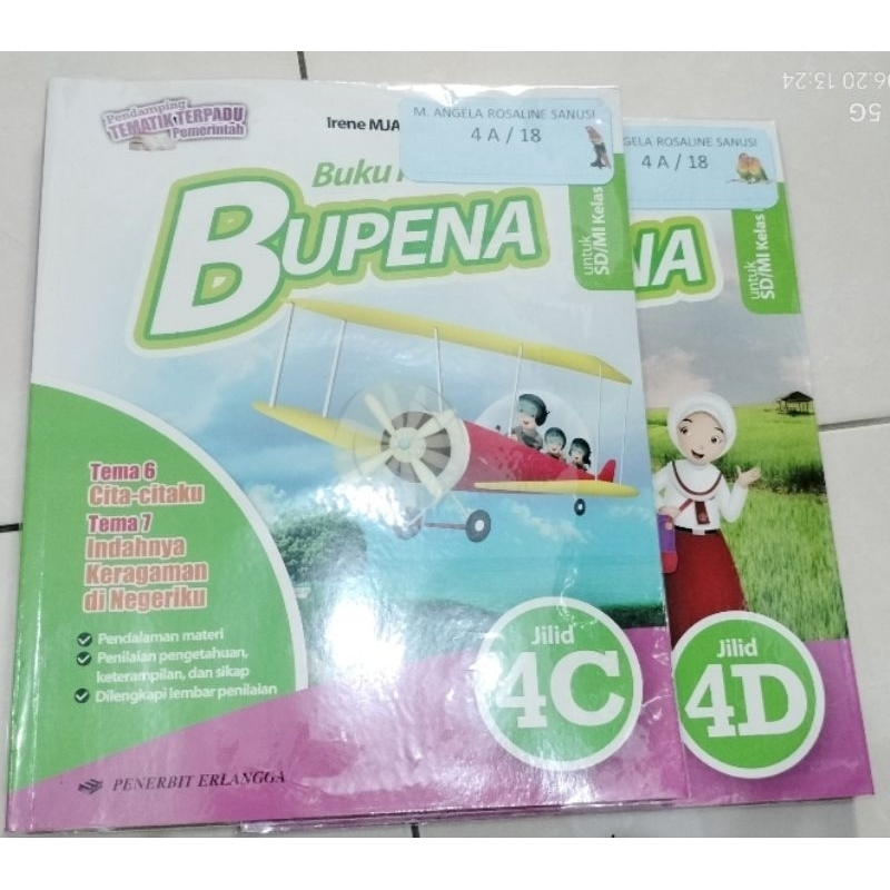 paketan Bupena 4 C D bekas