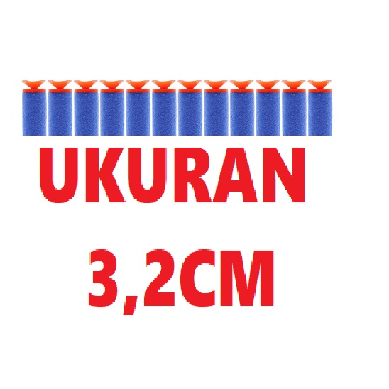 NERF 3.2CM - KHUSUS M416 MANUAL DAN AUTOMATIC - MAINAN PERAN  BUSA NERF ANAK BOY GIRL DIRUMAH