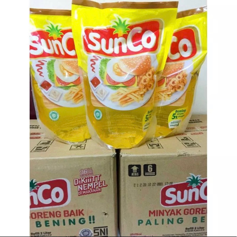 

sunco minyak 2 liter