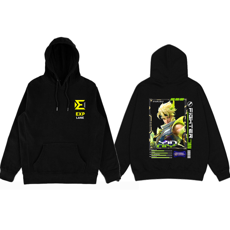 Sweater Hoodie Mobile Legend Anak Dan Dewasa Hero Yin Fighter Skin Starlight Skin Yuji Itadori Full 